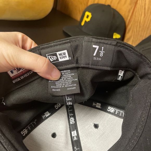 Men's New Era Black Pittsburgh Pirates Game Authentic Collection On-Field - Picture 4 of 4